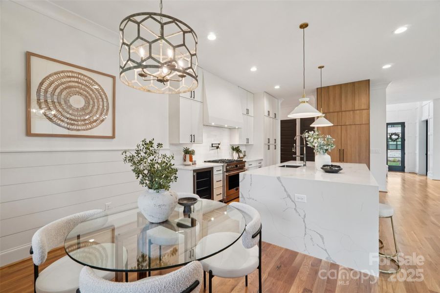 Furnished interior view inside a new home in , Charlotte (Image 11).