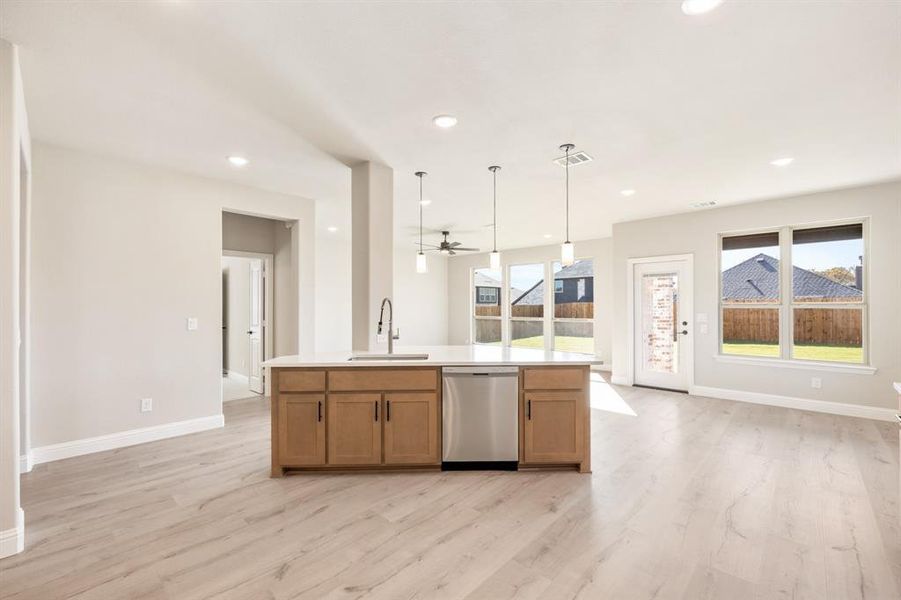 Furnished interior view inside a new home in Anderson Crossing, Trenton (Image 13). Furnished interior view inside a new home in Anderson Crossing, Trenton (Image 13).