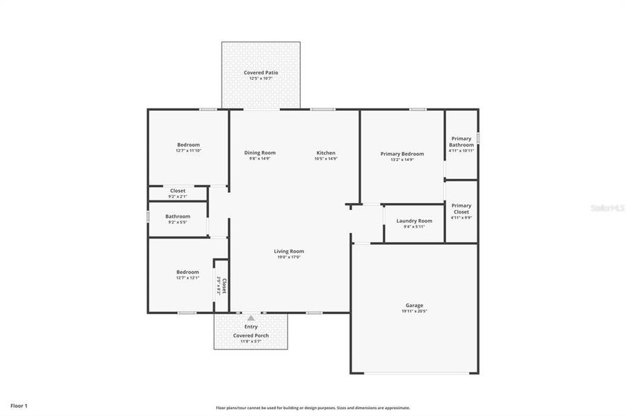 2D floor plan layout of this home in , Ocala, FL (Image 5).