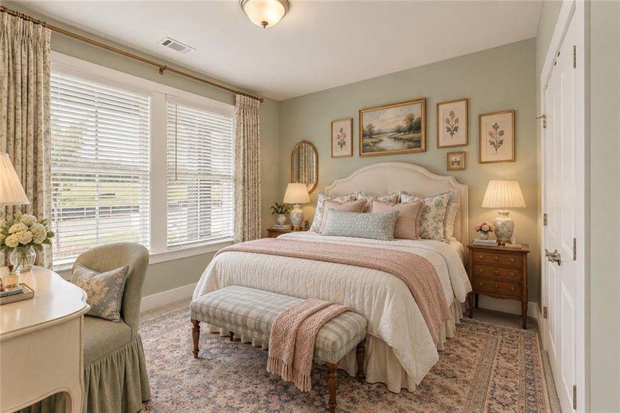 Furnished interior view inside a new home in Bay Creek Overlook, Loganville (Image 14).