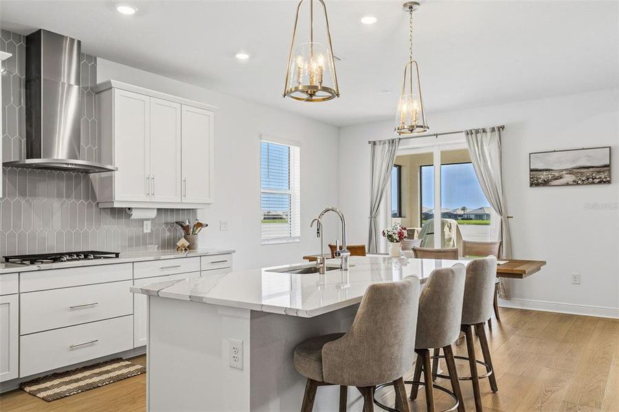 Furnished interior view inside a new home in Sweetwater at Lakewood Ranch, Bradenton (Image 13).