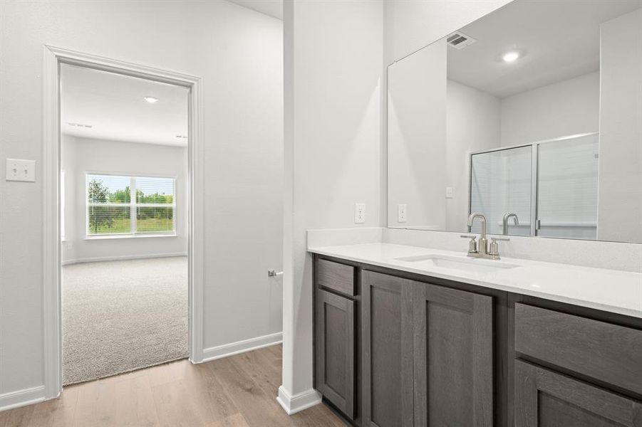Furnished interior view inside a new home in Logan Square, Fort Worth (Image 4).