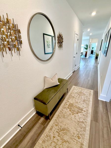 Furnished interior view inside a new home in Sage Collection – Freedom at Anthem, Kyle (Image 10).