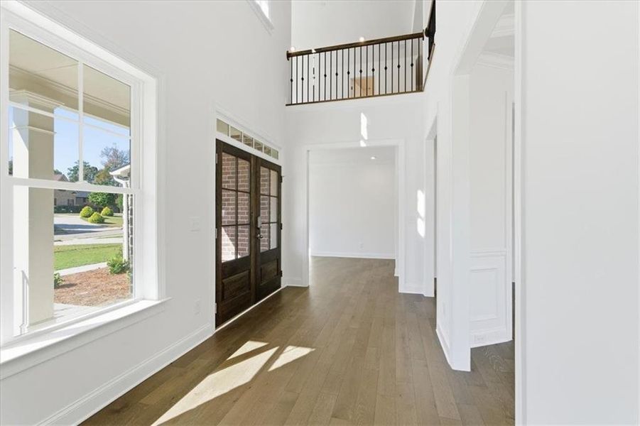 Spacious, unfurnished interior of a new home in The Estates at Hurricane Pointe, Douglasville (Image 43).