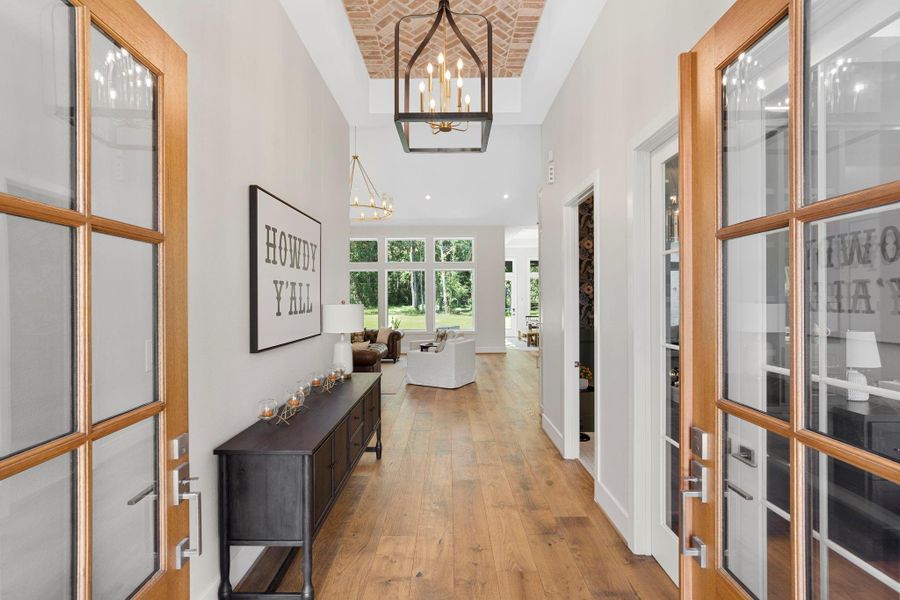 Furnished interior view inside a new home in , Montgomery (Image 36).