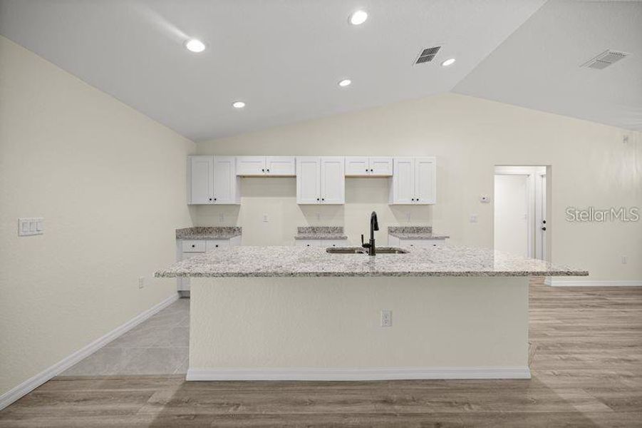 Furnished interior view inside a new home in , Ocklawaha (Image 7).