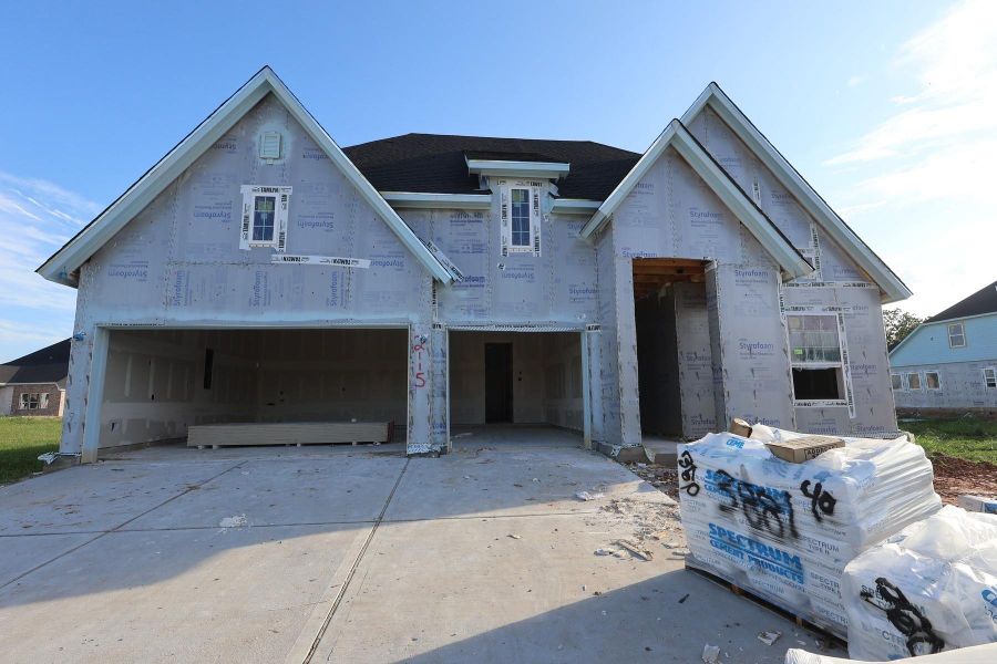 In-progress construction of a new home in Sienna - Parkview Collection, Missouri City, TX (Image 7). In-progress construction of a new home in Sienna - Parkview Collection, Missouri City, TX (Image 7).