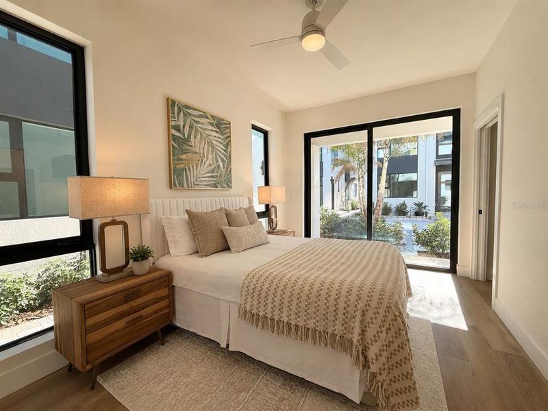 Furnished interior view inside a new home in , St. Petersburg (Image 16).
