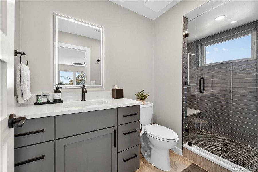 Furnished interior view inside a new home in , Denver (Image 5).