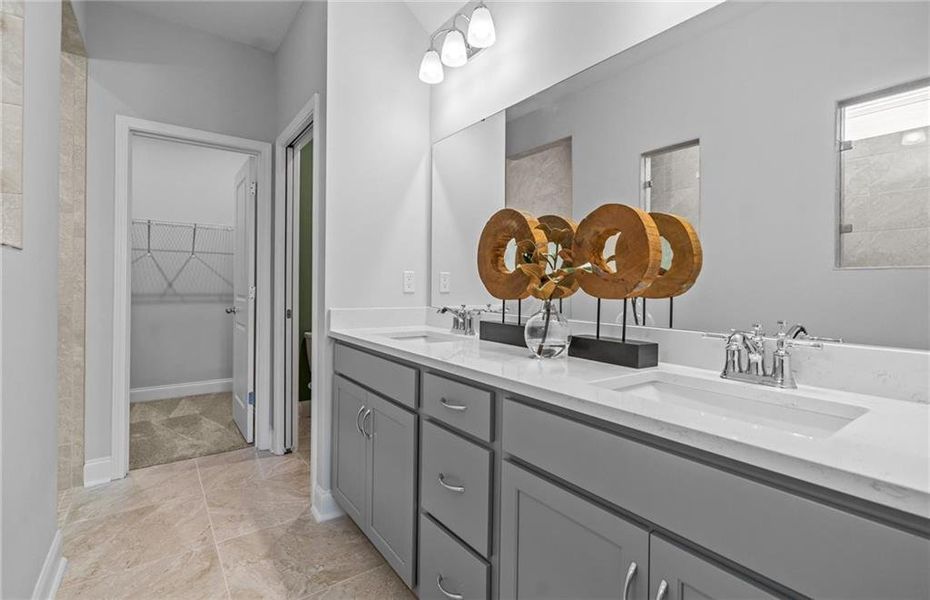 Furnished interior view inside a new home in Linden Grove, Powder Springs (Image 4).