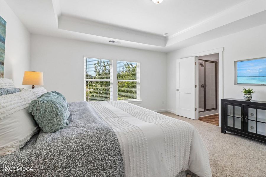 Furnished interior view inside a new home in Robins Estates, Warner Robins (Image 29).