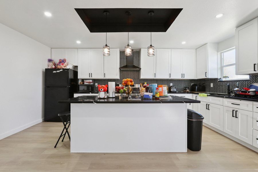 Furnished interior view inside a new home in , Dale (Image 4).