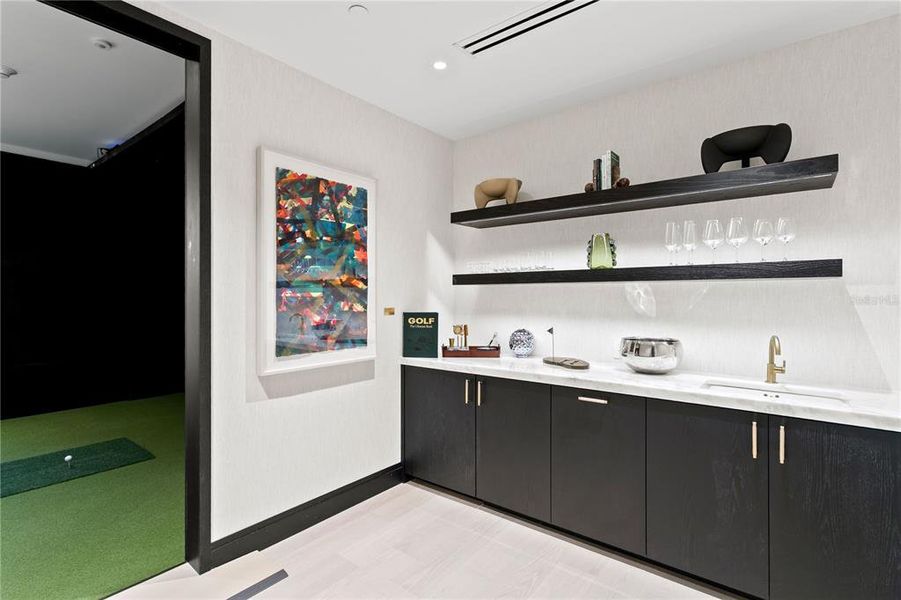 Furnished interior view inside a new home in , Tampa (Image 57).