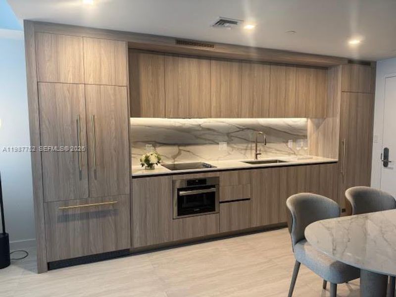 Furnished interior view inside a new home in , Miami (Image 7).