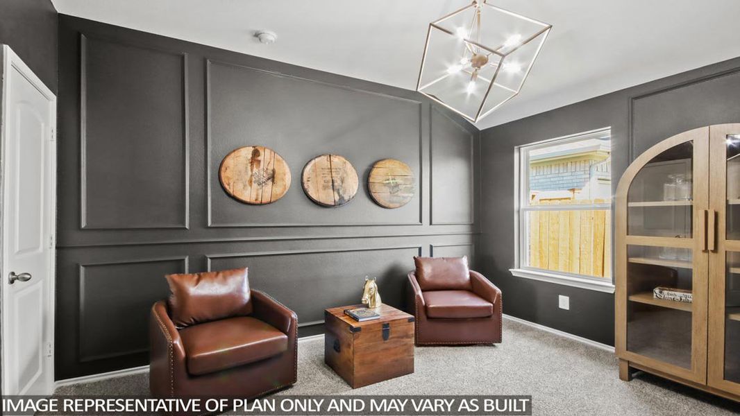 Furnished interior view inside a new home in Silverthorne, Conroe (Image 16).