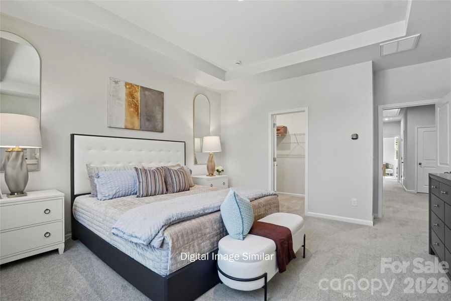 Furnished interior view inside a new home in Bratton Pointe, Rock Hill (Image 11).