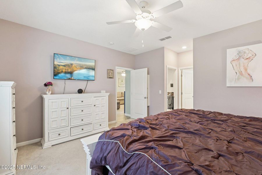 Furnished interior view inside a new home in Longleaf: Longleaf 60s, Jacksonville (Image 11).
