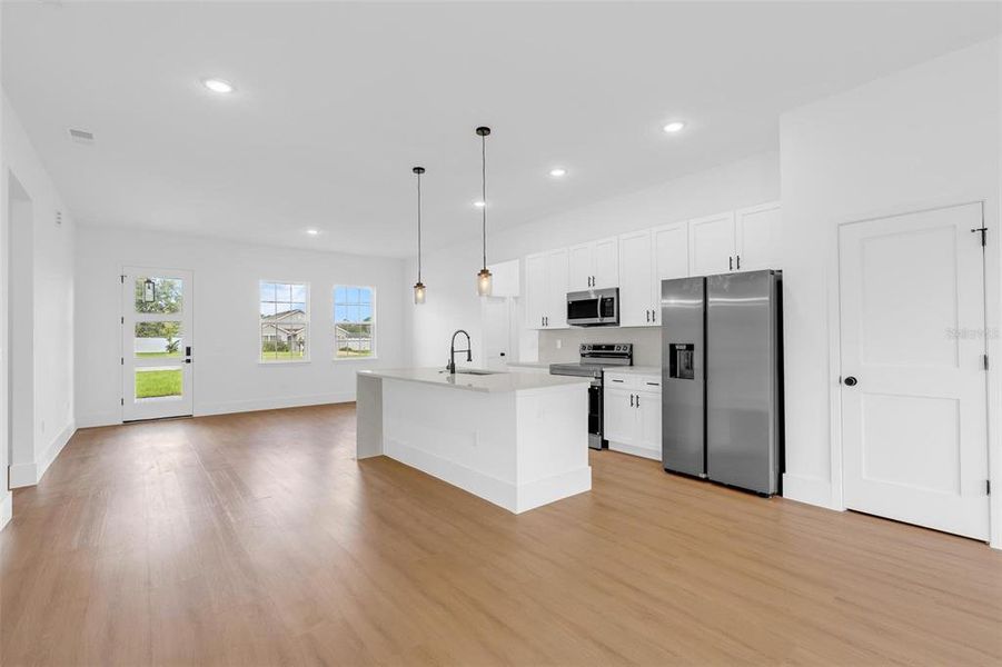 Furnished interior view inside a new home in , Ocala (Image 12).