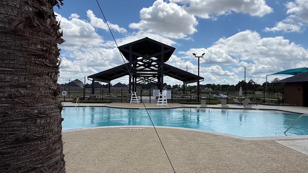 Our "Texas size" pool is the perfect place to cool off on the hot summer days!