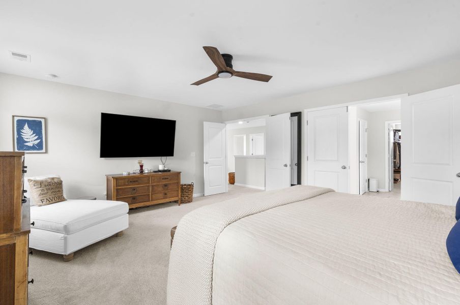 Furnished interior view inside a new home in High Point at Foxbank, Moncks Corner (Image 36).