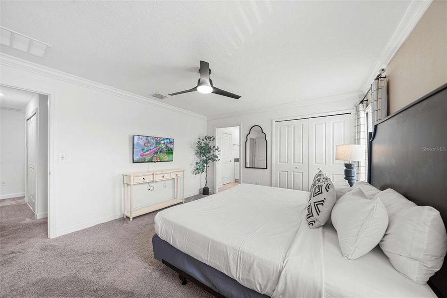 Furnished interior view inside a new home in , Kissimmee (Image 10). Furnished interior view inside a new home in , Kissimmee (Image 10).