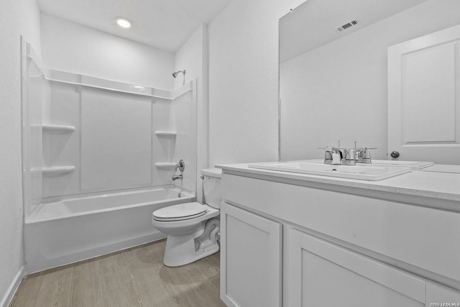 Furnished interior view inside a new home in Spring Grove, San Antonio (Image 7). Furnished interior view inside a new home in Spring Grove, San Antonio (Image 7).