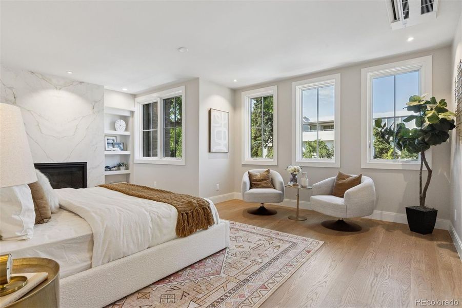 Furnished interior view inside a new home in , Denver (Image 2).