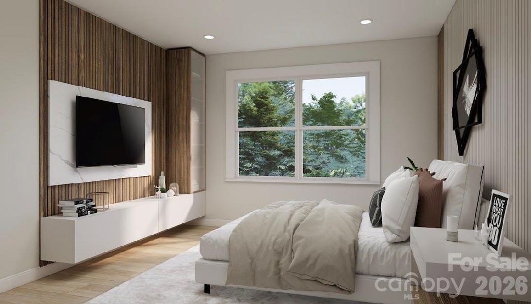 Furnished interior view inside a new home in , Lenoir (Image 13).