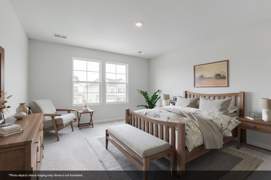 Furnished interior view inside a new home in Ellington, Elgin (Image 13).