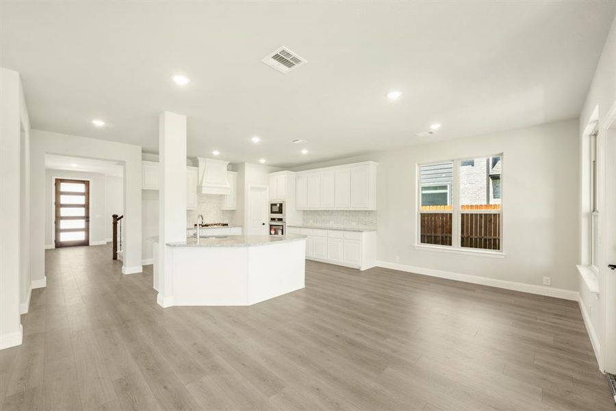 Furnished interior view inside a new home in Maplewood, Glenn Heights (Image 12). Furnished interior view inside a new home in Maplewood, Glenn Heights (Image 12).