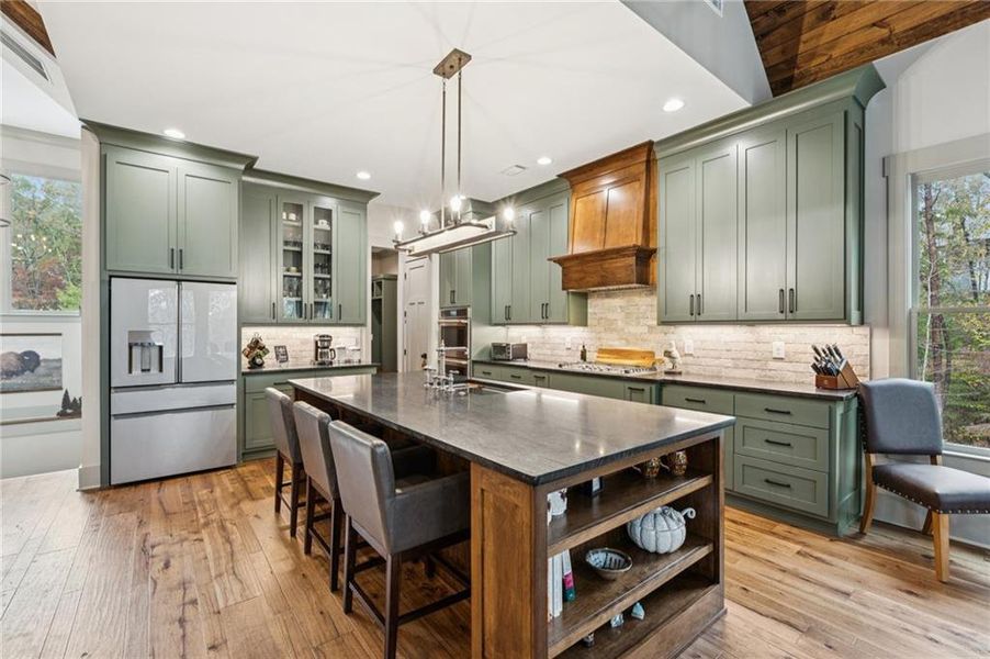 Furnished interior view inside a new home in , Dahlonega (Image 18).