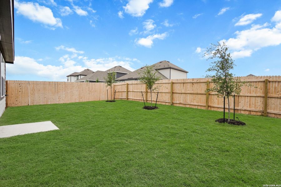 Exterior details and patio area of a home in Applewhite Meadows, San Antonio (Image 15).