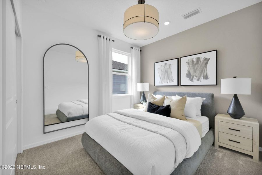 Furnished interior view inside a new home in Hyland Trail, Green Cove Springs (Image 16).