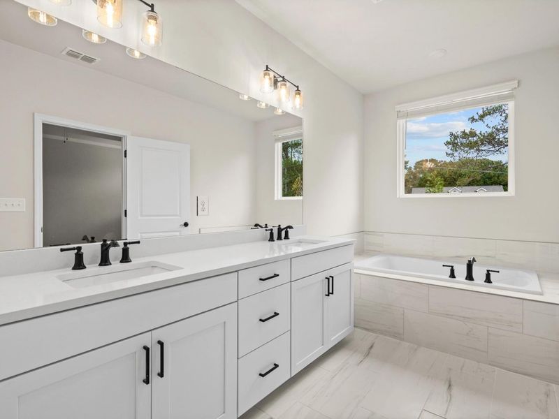Representative furnished interior of a home built from the The Glenwood D by Davidson Homes LLC in Kelly Preserve, Loganville (Image 13).