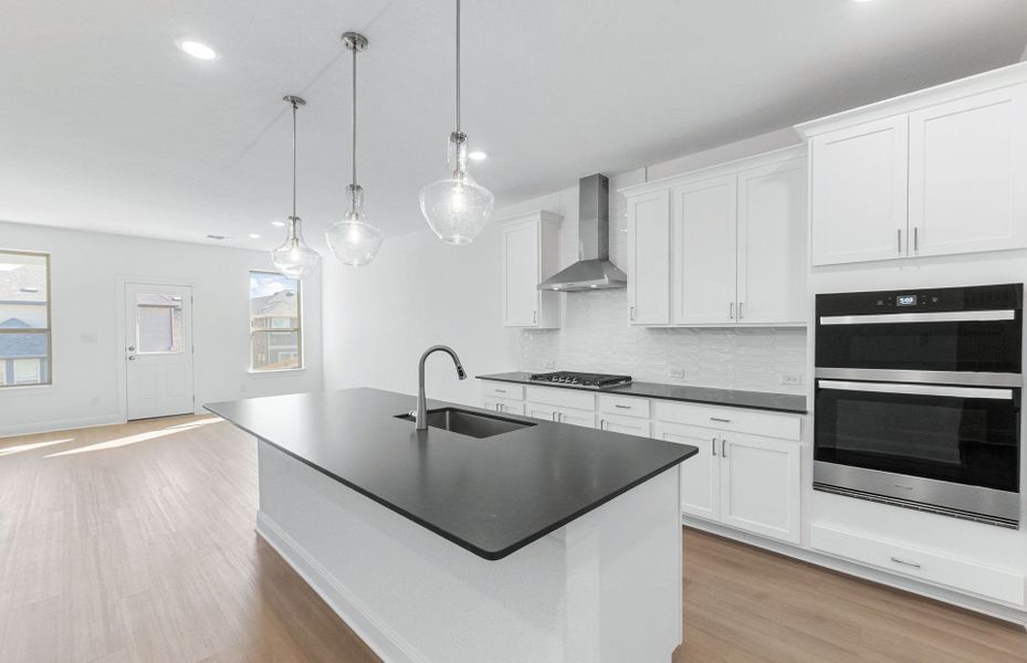 Furnished interior view inside a new home in Saddleback at Santa Rita Ranch, Liberty Hill (Image 14).