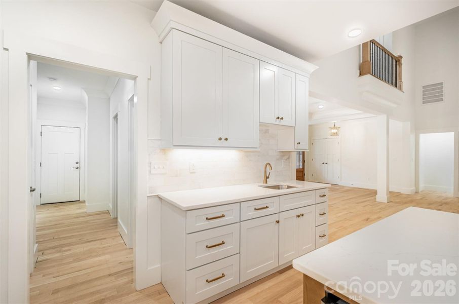 Wet bar and second sink Wet bar and second sink