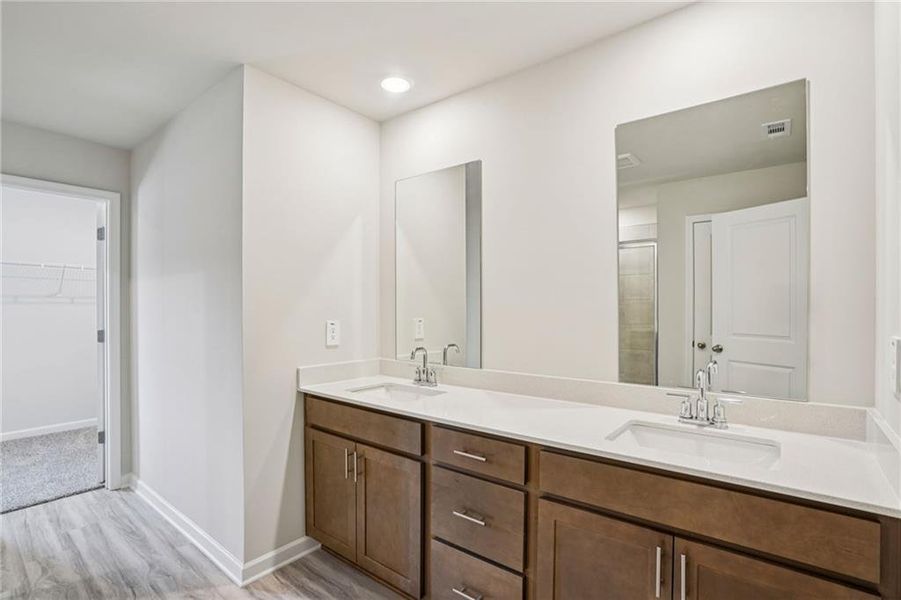 Furnished interior view inside a new home in Ivey Township, Dallas (Image 13). Furnished interior view inside a new home in Ivey Township, Dallas (Image 13).