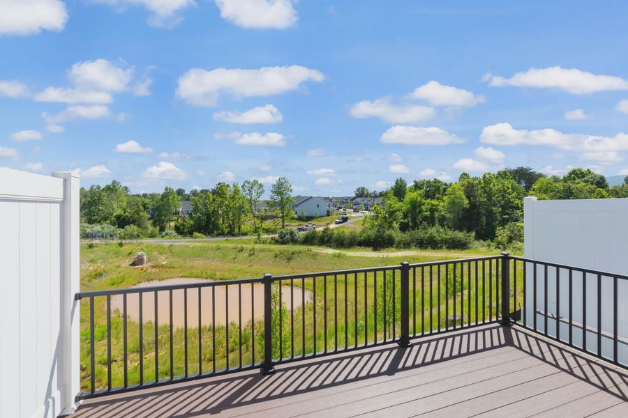 Representative exterior details of a home built from the The Poplar by Greenwood Homes in Sherron Road Townes, Durham (Image 6). Representative exterior details of a home built from the The Poplar by Greenwood Homes in Sherron Road Townes, Durham (Image 6).