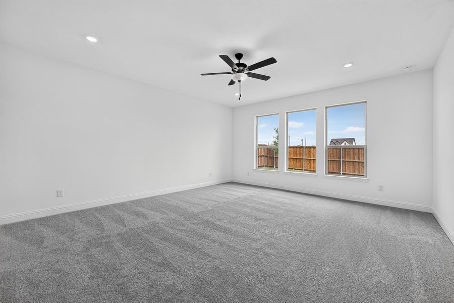 Spacious, unfurnished interior of a new home in The Ranch at Uptown Celina, Celina (Image 18).