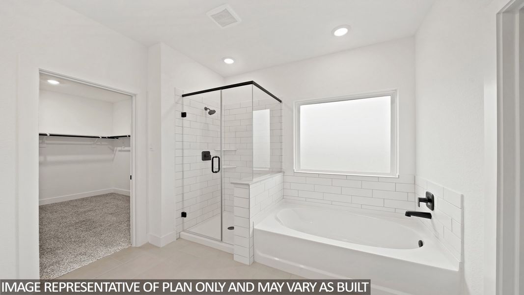 Furnished interior view inside a new home in Sunterra Lakes, Brookshire (Image 16).