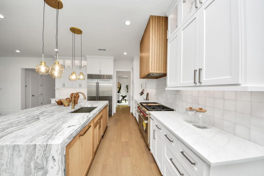 Furnished interior view inside a new home in , Houston (Image 34).