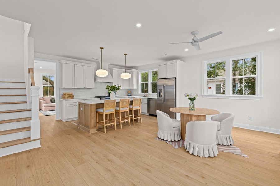 Furnished interior view inside a new home in Park Circle Single Family Homes, North Charleston (Image 8).
