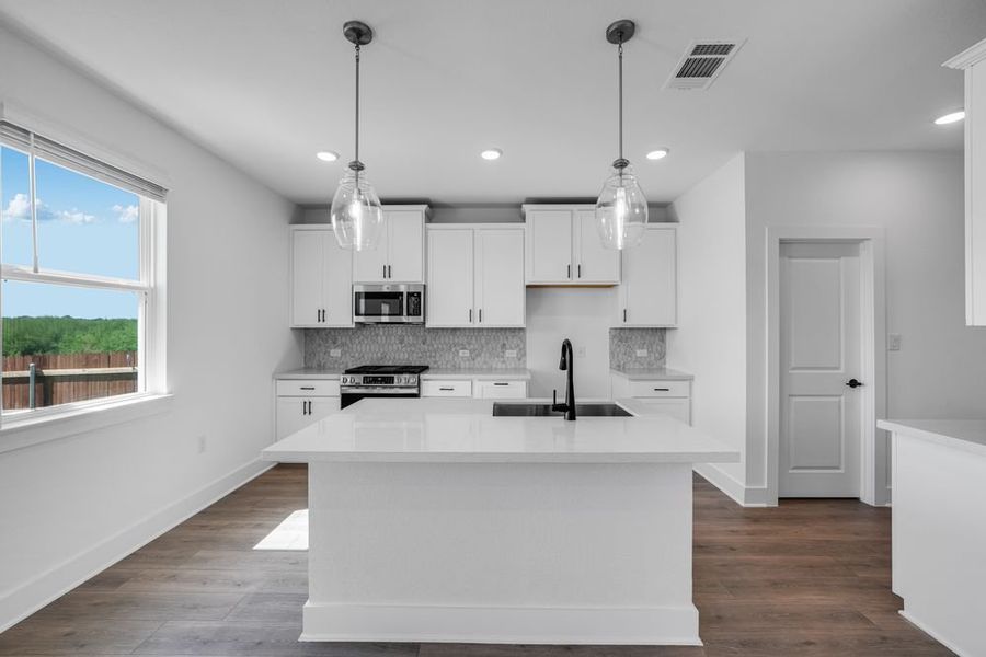 Furnished interior view inside a new home in Lisso 50s, Pflugerville (Image 4).