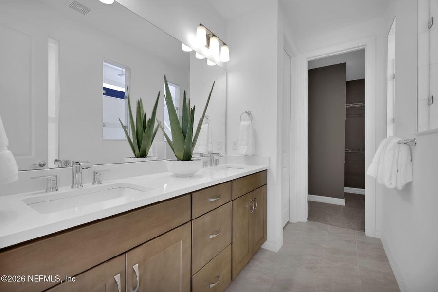 Furnished interior view inside a new home in , Jacksonville (Image 28).