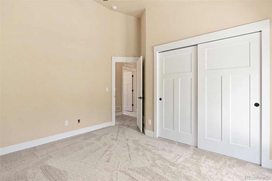 2nd bedroom on upper level 2nd bedroom on upper level