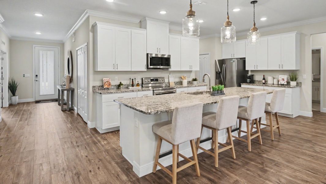Representative furnished interior of a home built from the Wilmington by Maronda Homes in Eagle Crest, Grant-Valkaria (Image 17). Representative furnished interior of a home built from the Wilmington by Maronda Homes in Eagle Crest, Grant-Valkaria (Image 17).