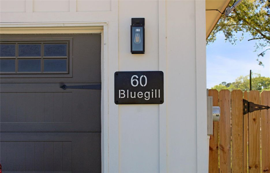 Exterior details and patio area of a home in , Shepherd (Image 20). Exterior details and patio area of a home in , Shepherd (Image 20).