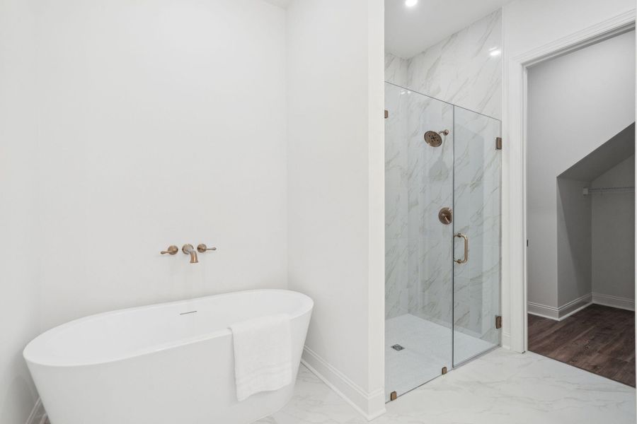 Furnished interior view inside a new home in The Domus Collection at Midtown Nexton, Summerville (Image 12).