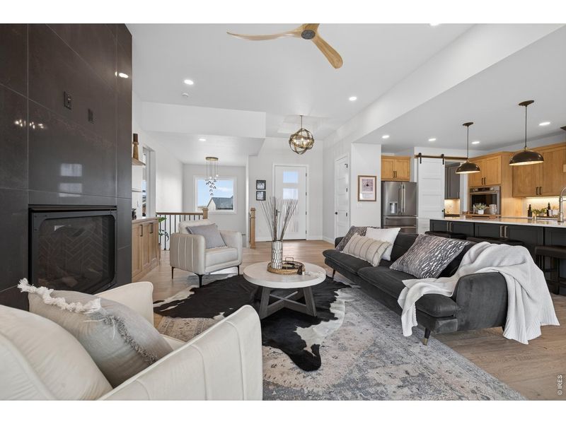 Furnished interior view inside a new home in , Severance (Image 16).