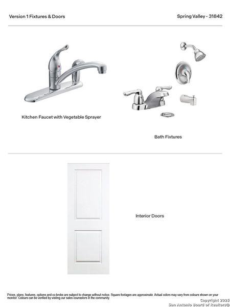 Sample of building materials used in homes in Spring Valley, New Braunfels (Image 28).